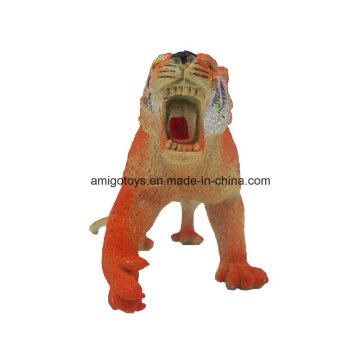 Plástico grande brinquedos de animais de tigre de PVC para crianças